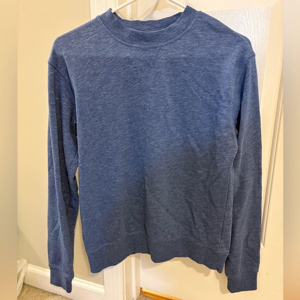 H&M Heather Blue Crewneck Sweater